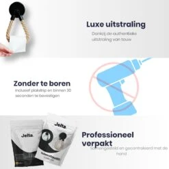 Jelta - Toiletrolhouder Zonder Te Boren - Zwart - Wc Rolhouder - Zuignap 11 Jelta - Toiletrolhouder Zonder Te Boren - Zwart - Wc Rolhouder - Zuignap -Badkamer Wijs 1200x1200 1500