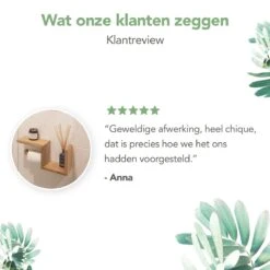 Premium Toiletrolhouder Met Plankje Zonder Boren (incl. Zuignappen En Schroeven) - WC Rolhouder - Toiletpapierhouder Staand | B&H -Badkamer Wijs 1200x1200 1563