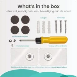 Toiletrolhouder Met Bakje – WC Rolhouder Zwart - Toiletrolhouder Met Extra Opbergruimte -Badkamer Wijs 1200x1200 165