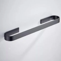 Handdoekrek 30 Cm Zonder Boren - Badkamer - Badkameraccesoires - Badkamermeubel - Handdoekstang - Doucherek - Mat Zwart -Badkamer Wijs 1200x1200 1682