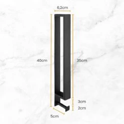 Home4u® - Handdoekrek Badkamer - Handdoekstang - Handdoekenrek Badkamer - 40CM - Met Hanger 18 Home4u® - Handdoekrek Badkamer - Handdoekstang - Handdoekenrek Badkamer - 40CM - Met Hanger -Badkamer Wijs 1200x1200 1708