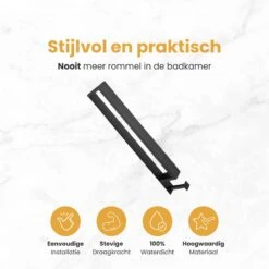 Home4u® - Handdoekrek Badkamer - Handdoekstang - Handdoekenrek Badkamer - 40CM - Met Hanger 19 Home4u® - Handdoekrek Badkamer - Handdoekstang - Handdoekenrek Badkamer - 40CM - Met Hanger -Badkamer Wijs 1200x1200 1709