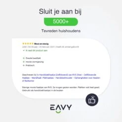 Eavy Set Van 2 Handdoekhaakjes – Zelfklevend – Zelfklevende Haakjes – Wandhaak – Plakhaakjes – RVS – Zwart - Inclusief Ontvetter -Badkamer Wijs 1200x1200 1730
