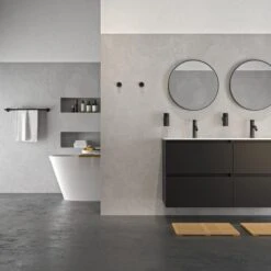 Tiger Noon Haak Groot - Zwart -Badkamer Wijs 1200x1200 1740