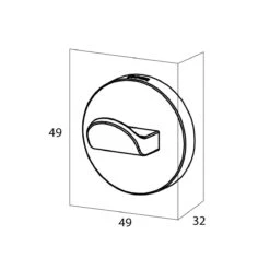 Tiger Noon Haak Groot - Zwart -Badkamer Wijs 1200x1200 1742