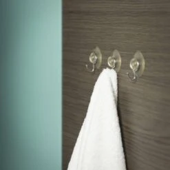 Tiger Zuighaak - 3 Stuks - Transparant -Badkamer Wijs 1200x1200 1805