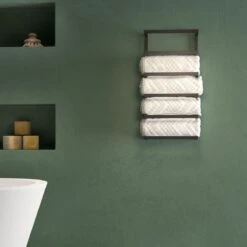 Sealskin Carré - Handdoekrek Groot - 12 X 24 X 48 Cm - Zwart -Badkamer Wijs 1200x1200 1841