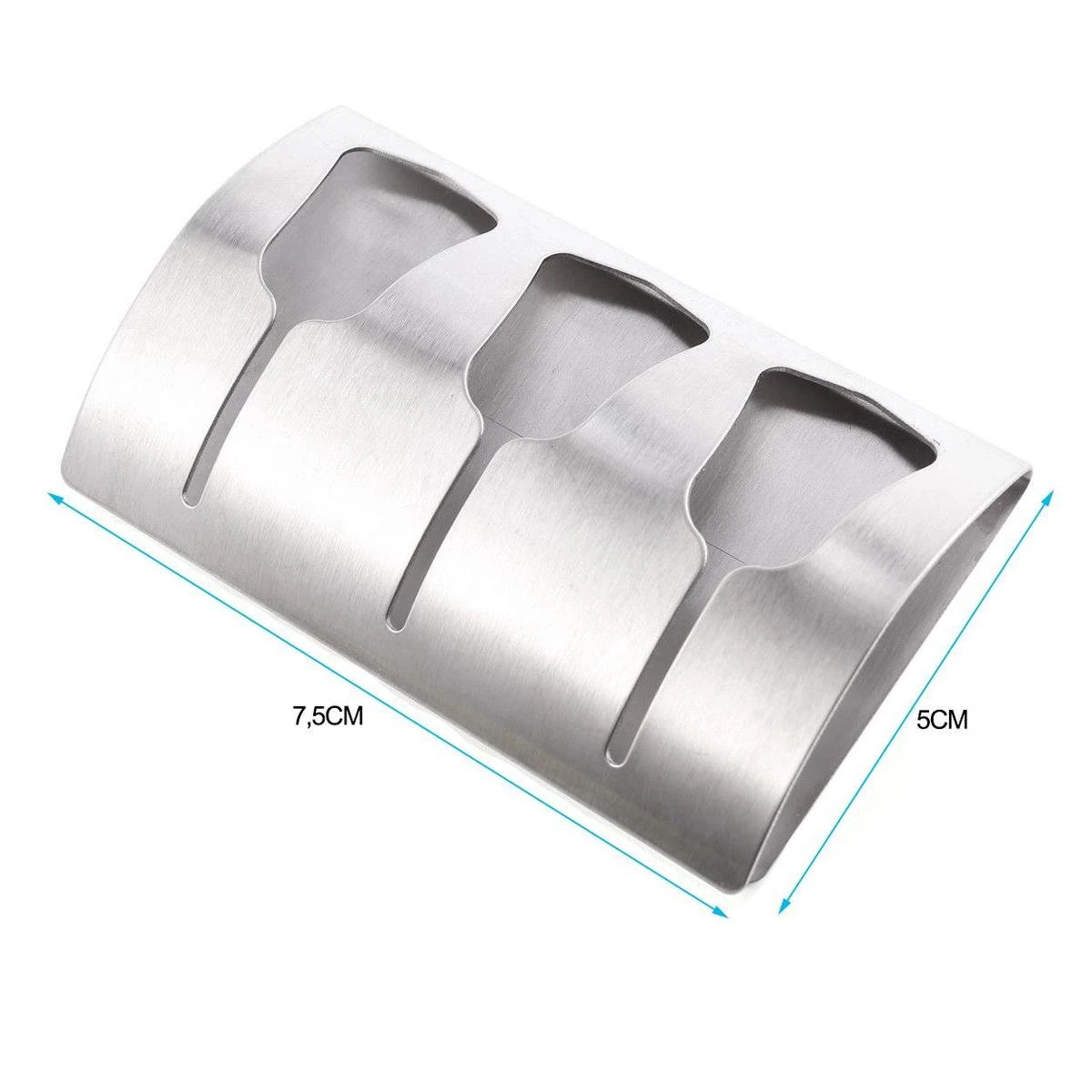 LifeGoods Handdoekhaakjes - Zelfklevend - Voor 3 Handdoeken - Handdoekklem - RVS - 1 Stuks 4 LifeGoods Handdoekhaakjes - Zelfklevend - Voor 3 Handdoeken - Handdoekklem - RVS - 1 Stuks - Afbeelding 2