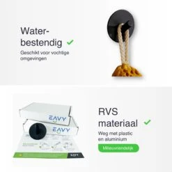 EAVY Handdoekhaakjes Zelfklevend - Set Van 4 Handdoek Haakjes - Wandhaak - Handdoekhouder -Badkamer Wijs 1200x1200 1862