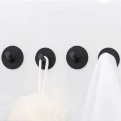 EAVY Handdoekhaakjes Zelfklevend - Set Van 4 Handdoek Haakjes - Wandhaak - Handdoekhouder -Badkamer Wijs 1200x1200 1866