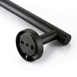 Design Handdoekhouder - Handdoekrek Voor Toilet En Badkamer - RVS Mat Zwart - 30 Cm -Badkamer Wijs 1200x1200 1931