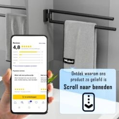 Nolad® Handdoekrek 2 Armig - Handdoekhouder - Handdoekenrek - RVS - Zwart 16 Nolad® Handdoekrek 2 Armig - Handdoekhouder - Handdoekenrek - RVS - Zwart -Badkamer Wijs 1200x1200 1946
