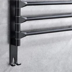 BOTC Handdoekrek - 5-armig Handdoekhouder - Handdoekstang - 180 Graden Verstelbaar - Badkamer - Zwart 15 BOTC Handdoekrek - 5-armig Handdoekhouder - Handdoekstang - 180 Graden Verstelbaar - Badkamer - Zwart -Badkamer Wijs 1200x1200 1983