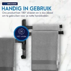 MM Brands Handdoekrek - Handdoekhouder - Badkamer Accessoires - Zelfklevend Handdoekenrek - 3-delig - Zwart - 24 X 6 X 1 CM 14 MM Brands Handdoekrek - Handdoekhouder - Badkamer Accessoires - Zelfklevend Handdoekenrek - 3-delig - Zwart - 24 X 6 X 1 CM -Badkamer Wijs 1200x1200 2022