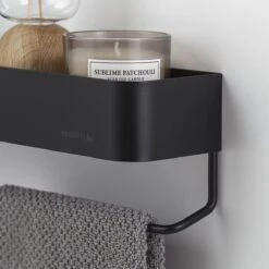 Sealskin Brix - Wandrek Met Handdoekrek 35 Cm - Zwart 23 Sealskin Brix - Wandrek Met Handdoekrek 35 Cm - Zwart -Badkamer Wijs 1200x1200 2038