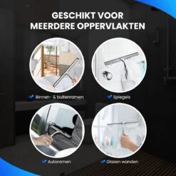 Douchewisser Met Ophangsysteem - Raamwisser - Raamtrekker - RVS - Extra Siliconen Strip 16 Douchewisser Met Ophangsysteem - Raamwisser - Raamtrekker - RVS - Extra Siliconen Strip -Badkamer Wijs 1200x1200 2054