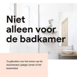 Douchewisser Met Ophanghaak En 2 Extra Strips - Raamwisser Voor Douche - Raamtrekker Chroom -Badkamer Wijs 1200x1200 2092