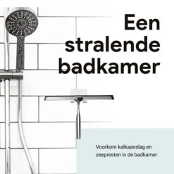 Douchewisser Met Ophanghaak En 2 Extra Strips - Raamwisser Voor Douche - Raamtrekker Chroom -Badkamer Wijs 1200x1200 2097