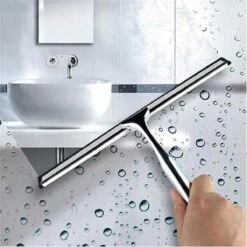 Aquafy Raamwisser RVS - Incl. Douchespons - Douchetrekker Voor Badkamer - Raamwisser Douche - Douchewisser RVS - Luxe Trekker Met Ophanghaak -Badkamer Wijs 1200x1200 2100