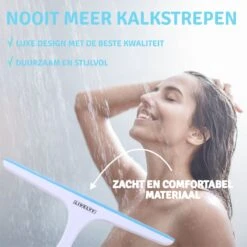 LIVELYY - Professionele Douchewisser - Raamwisser - Douche Trekker - Douchewissers - Aqua Blauw -Badkamer Wijs 1200x1200 2107