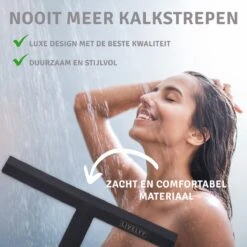 LIVELYY - Professionele Douchewisser - Raamwisser - Douche Trekker - Douchewissers - Zwart 13 LIVELYY - Professionele Douchewisser - Raamwisser - Douche Trekker - Douchewissers - Zwart -Badkamer Wijs 1200x1200 2128