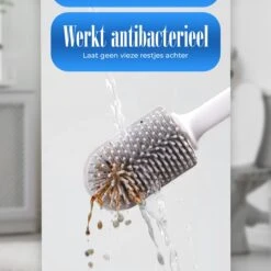 Flusive WC Borstel Met Houder Inclusief Ophangsysteem - Siliconen Toiletborstel - 2 Lifters - Flexibel - Zwart -Badkamer Wijs 1200x1200 2149