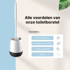 Merkloos Toiletborstel Siliconen Met Houder - Luxe WC Borstel - Vrijstaand Of Hangend - Antibacteriële Borstel Zonder Krassen - Sneldrogend - Wit Met Zwart 14 Merkloos Toiletborstel Siliconen Met Houder - Luxe WC Borstel - Vrijstaand Of Hangend - Antibacteriële Borstel Zonder Krassen - Sneldrogend - Wit Met Zwart -Badkamer Wijs 1200x1200 2185