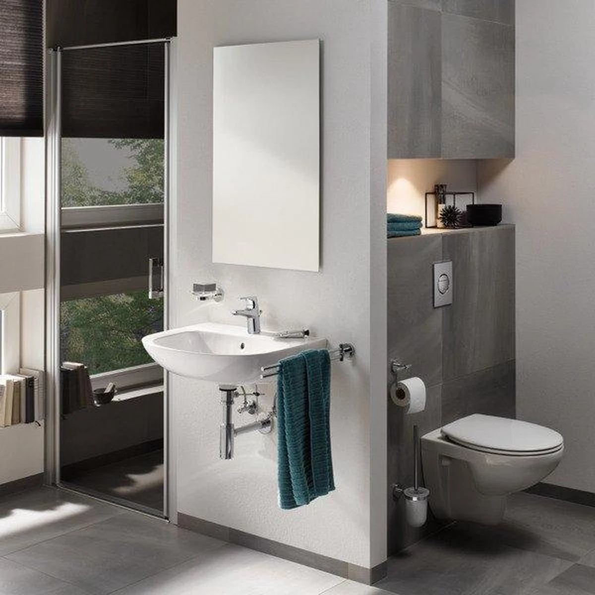 GROHE Bau Cosmopolitan Toiletborstelset 6 GROHE Bau Cosmopolitan Toiletborstelset - Afbeelding 4