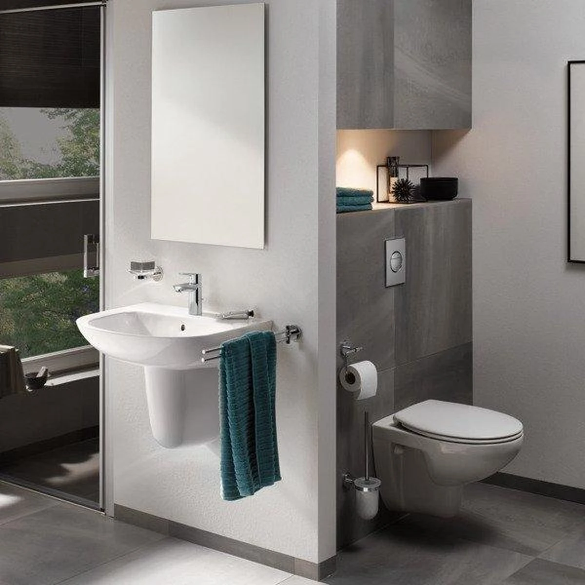 GROHE Bau Cosmopolitan Toiletborstelset 7 GROHE Bau Cosmopolitan Toiletborstelset - Afbeelding 5
