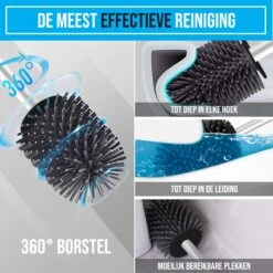 Strex Toiletborstel Siliconen Met Houder Zwart - Sneldrogend, Hygiënisch & Antibacteriële Werking - WC Borstel - Toilet Borstel Houder 12 Strex Toiletborstel Siliconen Met Houder Zwart - Sneldrogend, Hygiënisch & Antibacteriële Werking - WC Borstel - Toilet Borstel Houder -Badkamer Wijs 1200x1200 2221