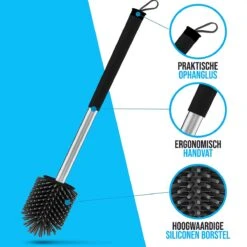 Strex Toiletborstel Siliconen Met Houder Zwart - Sneldrogend, Hygiënisch & Antibacteriële Werking - WC Borstel - Toilet Borstel Houder 13 Strex Toiletborstel Siliconen Met Houder Zwart - Sneldrogend, Hygiënisch & Antibacteriële Werking - WC Borstel - Toilet Borstel Houder -Badkamer Wijs 1200x1200 2222