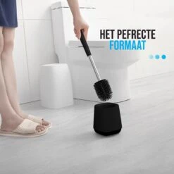 Strex Toiletborstel Siliconen Met Houder Zwart - Sneldrogend, Hygiënisch & Antibacteriële Werking - WC Borstel - Toilet Borstel Houder 14 Strex Toiletborstel Siliconen Met Houder Zwart - Sneldrogend, Hygiënisch & Antibacteriële Werking - WC Borstel - Toilet Borstel Houder -Badkamer Wijs 1200x1200 2223