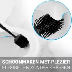 Toiletborstel Met Houder - WC Borstel - Vrijstaand - Siliconen - Zwart 13 Toiletborstel Met Houder - WC Borstel - Vrijstaand - Siliconen - Zwart -Badkamer Wijs 1200x1200 2261