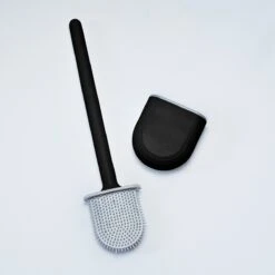 WC Borstel – Siliconen – Zwart – WC Borstel Met Houder – Vrijstaand – Hangend – WC Borstel En Houder – WC Borstel Zwart -Badkamer Wijs 1200x1200 2276