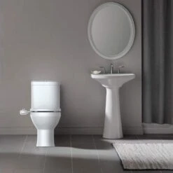Bidet Handdouche Toilet Sproeier Shattaf Sprayer WC Papier Besparend - Enkel Spray Koud Water - Badkamer Accessoires - Freshole® -Badkamer Wijs 1200x1200 235