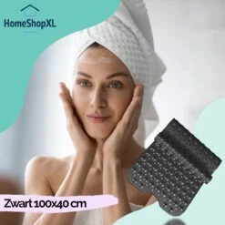 The Original - Badmat Antislip - Zwart - 100x40cm - Antislipmat Douchemat Voor Bad & Douche - Anti Slip Mat Met Zuignappen -Badkamer Wijs 1200x1200 238