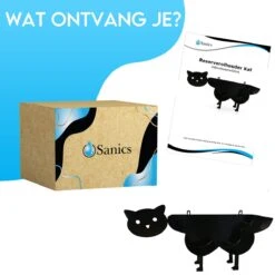 Sanics Reserverolhouder Vrijstaand - Hangend - Wandhouder - Kat - Zwart 13 Sanics Reserverolhouder Vrijstaand - Hangend - Wandhouder - Kat - Zwart -Badkamer Wijs 1200x1200 2383