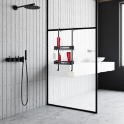 SIAFOSS Doucherek Zonder Boren Doucherek Hangend - 100% Stevig - 100% RVS - Hangend Badkamerrekje - Doucherek Aan Douchewand - Badkamer Accessoires - RVS Zwart - 2 Laags - Douchemand 19 SIAFOSS Doucherek Zonder Boren Doucherek Hangend - 100% Stevig - 100% RVS - Hangend Badkamerrekje - Doucherek Aan Douchewand - Badkamer Accessoires - RVS Zwart - 2 Laags - Douchemand -Badkamer Wijs 1200x1200 2427