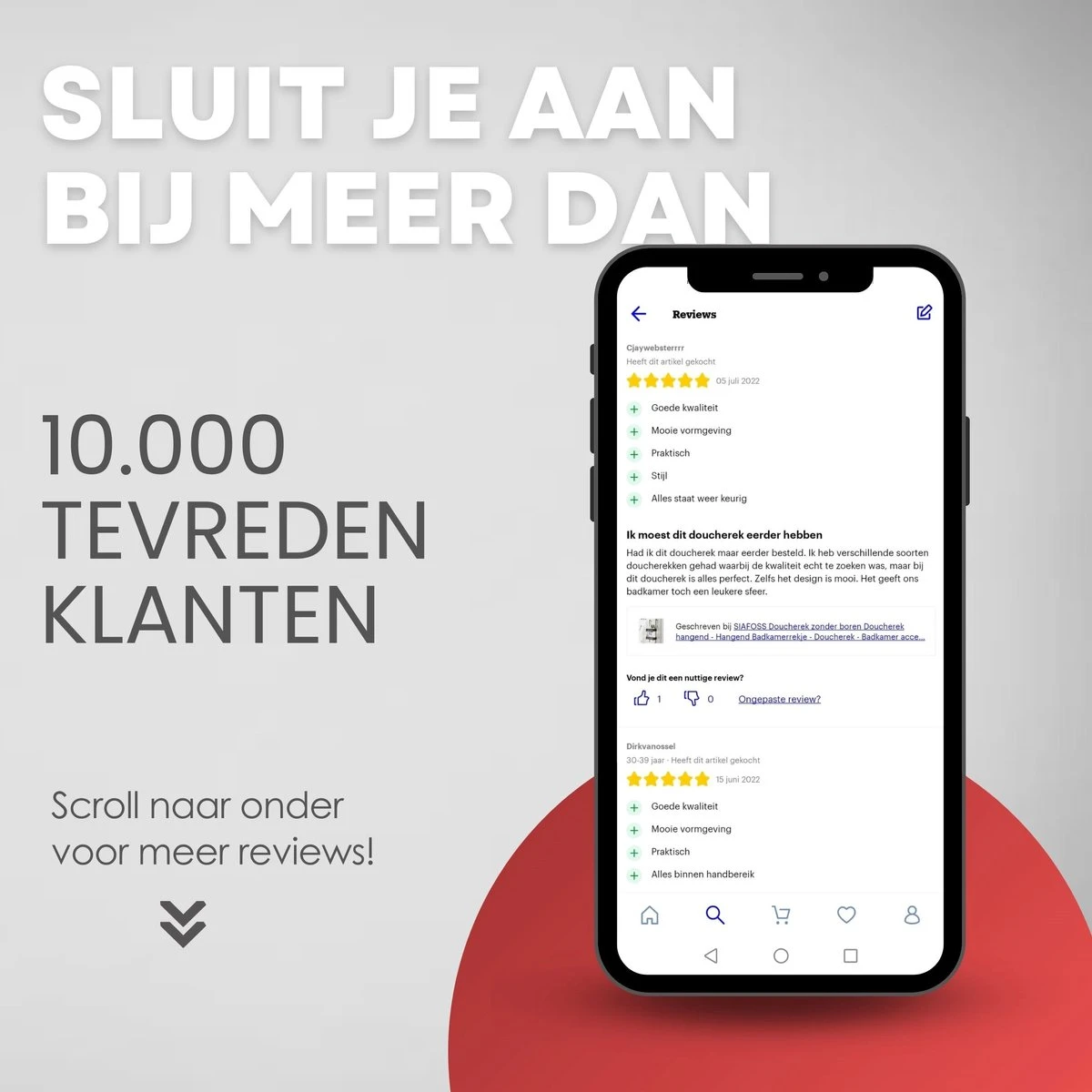 SIAFOSS Doucherek Zonder Boren Doucherek Hangend - 100% Stevig - 100% RVS - Hangend Badkamerrekje - Doucherek Aan Douchewand - Badkamer Accessoires - RVS Zwart - 2 Laags - Douchemand 12 SIAFOSS Doucherek Zonder Boren Doucherek Hangend - 100% Stevig - 100% RVS - Hangend Badkamerrekje - Doucherek Aan Douchewand - Badkamer Accessoires - RVS Zwart - 2 Laags - Douchemand - Afbeelding 10