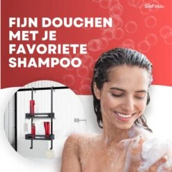 SIAFOSS Doucherek Zonder Boren Doucherek Hangend - 100% Stevig - 100% RVS - Hangend Badkamerrekje - Doucherek Aan Douchewand - Badkamer Accessoires - RVS Zwart - 2 Laags - Douchemand 26 SIAFOSS Doucherek Zonder Boren Doucherek Hangend - 100% Stevig - 100% RVS - Hangend Badkamerrekje - Doucherek Aan Douchewand - Badkamer Accessoires - RVS Zwart - 2 Laags - Douchemand -Badkamer Wijs 1200x1200 2430
