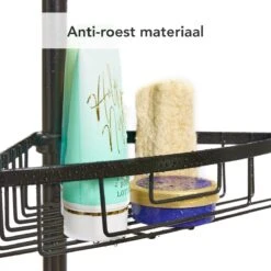 Ogoods Telescopisch Doucherek Inclusief 4 Manden - Zwart - Badkamerrek - Zonder Boren - In Hoogte Verstelbaar - Opbergsysteem 16 Ogoods Telescopisch Doucherek Inclusief 4 Manden - Zwart - Badkamerrek - Zonder Boren - In Hoogte Verstelbaar - Opbergsysteem -Badkamer Wijs 1200x1200 2571