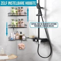 Strex Doucherek Hoekvorm - 2 Stuks - Bevestigen Zonder Boren Of Schroeven 16 Strex Doucherek Hoekvorm - 2 Stuks - Bevestigen Zonder Boren Of Schroeven -Badkamer Wijs 1200x1200 2581