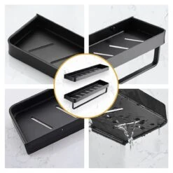 Merkloos Doucherek Zonder Boren 2x 30 Cm – Doucherek – Doucherek Hangend – Badkamerrek – Zonder Boren – IP68 Waterdicht – 4KG Draagkracht – Zwart RVS 20 Merkloos Doucherek Zonder Boren 2x 30 Cm – Doucherek – Doucherek Hangend – Badkamerrek – Zonder Boren – IP68 Waterdicht – 4KG Draagkracht – Zwart RVS -Badkamer Wijs 1200x1200 2627