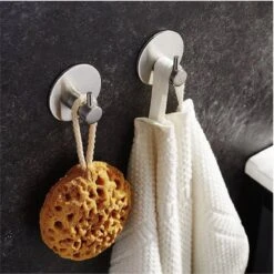 4x Handdoekhaakjes (Zelfklevend) Van RVS Zilver – Zelfklevende Haakjes – Wandhaak – Handdoekhouder – Ophanghaken Voor Keuken Of Badkamer (Accessoires) -Badkamer Wijs 1200x1200 263