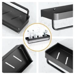 Merkloos Doucherek Zonder Boren 2x 30 Cm – Doucherek – Doucherek Hangend – Badkamerrek – Zonder Boren – IP68 Waterdicht – 4KG Draagkracht – Zwart RVS 24 Merkloos Doucherek Zonder Boren 2x 30 Cm – Doucherek – Doucherek Hangend – Badkamerrek – Zonder Boren – IP68 Waterdicht – 4KG Draagkracht – Zwart RVS -Badkamer Wijs 1200x1200 2631