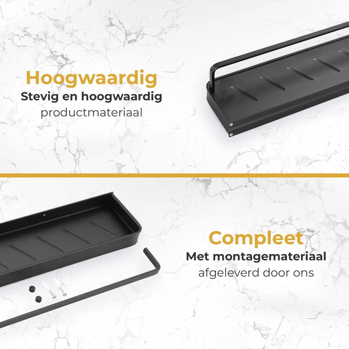 Merkloos Doucherek Zonder Boren 2x 30 Cm – Doucherek – Doucherek Hangend – Badkamerrek – Zonder Boren – IP68 Waterdicht – 4KG Draagkracht – Zwart RVS 12 Merkloos Doucherek Zonder Boren 2x 30 Cm – Doucherek – Doucherek Hangend – Badkamerrek – Zonder Boren – IP68 Waterdicht – 4KG Draagkracht – Zwart RVS - Afbeelding 10