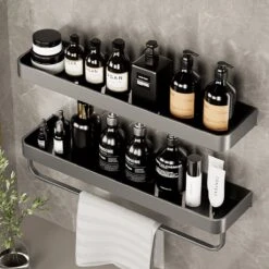 Merkloos Doucherek Zonder Boren 2x 30 Cm – Doucherek – Doucherek Hangend – Badkamerrek – Zonder Boren – IP68 Waterdicht – 4KG Draagkracht – Zwart RVS 28 Merkloos Doucherek Zonder Boren 2x 30 Cm – Doucherek – Doucherek Hangend – Badkamerrek – Zonder Boren – IP68 Waterdicht – 4KG Draagkracht – Zwart RVS -Badkamer Wijs 1200x1200 2635