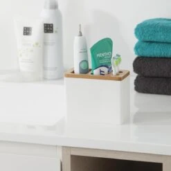 Sealskin Grace Tandenborstelhouder Vrijstaand - Wit -Badkamer Wijs 1200x1200 2645