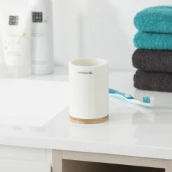Sealskin Grace - Tandenborstelbeker Vrijstaand - Wit -Badkamer Wijs 1200x1200 2651