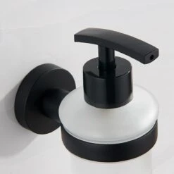 VDN Stainless Zeeppompje - Zeepdispenser - Zeepdispenser Wandmontage - Zwart - Hangend -Badkamer Wijs 1200x1200 2778